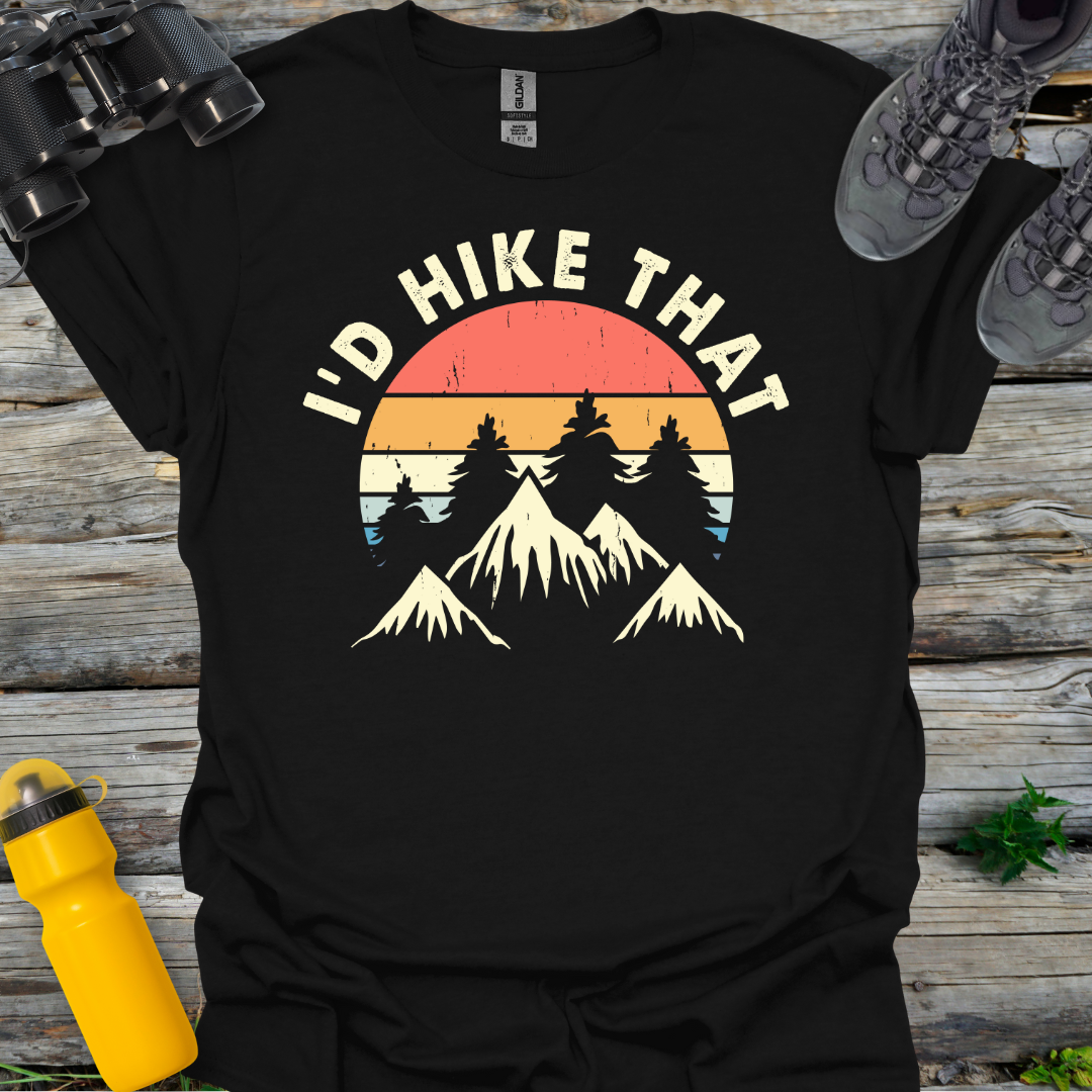 Circle I'd Hike That T-Shirt