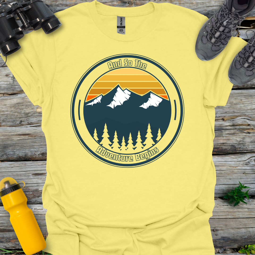 And so the Adventure Begins T-Shirt