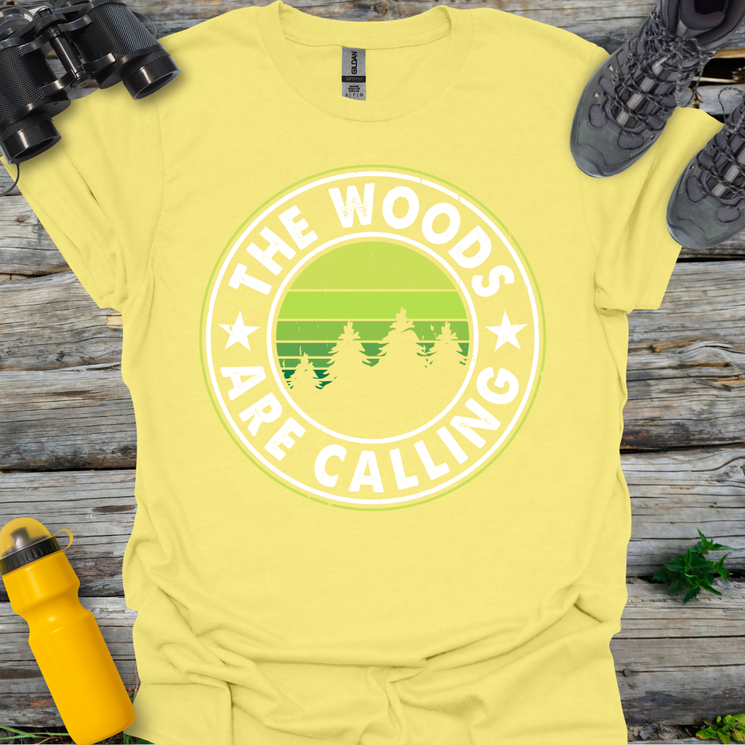 Circle The Woods are Calling T-Shirt