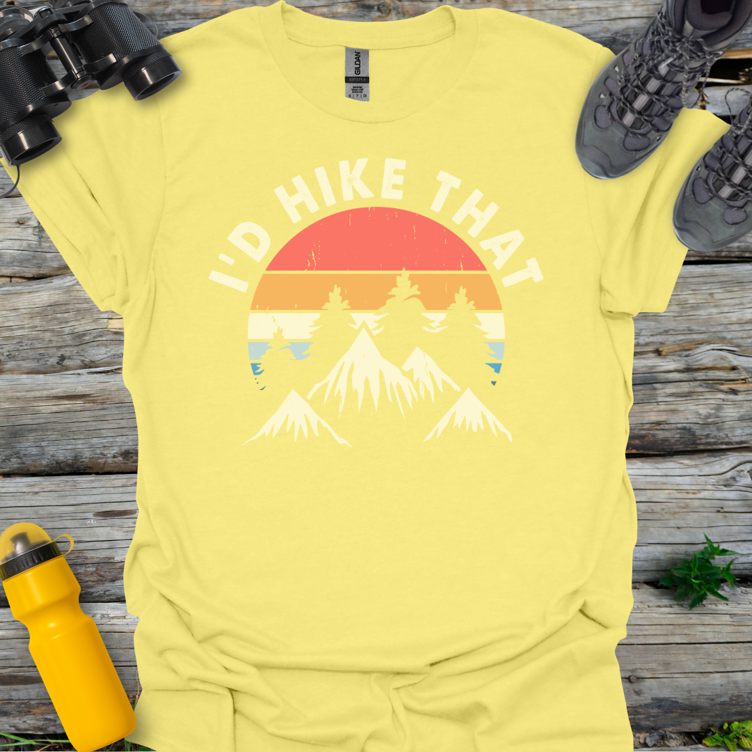 Circle I'd Hike That T-Shirt