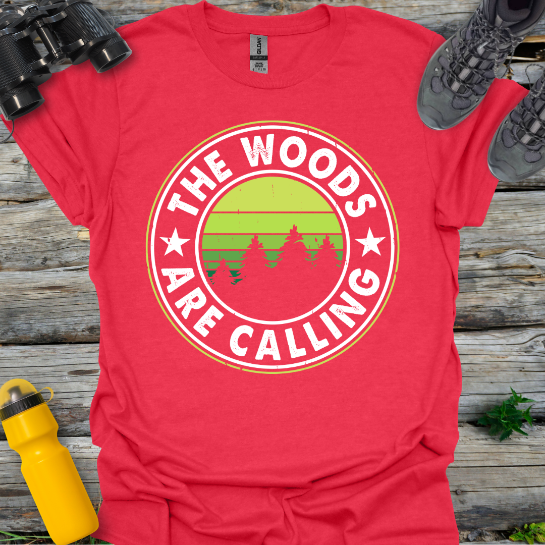 Circle The Woods are Calling T-Shirt