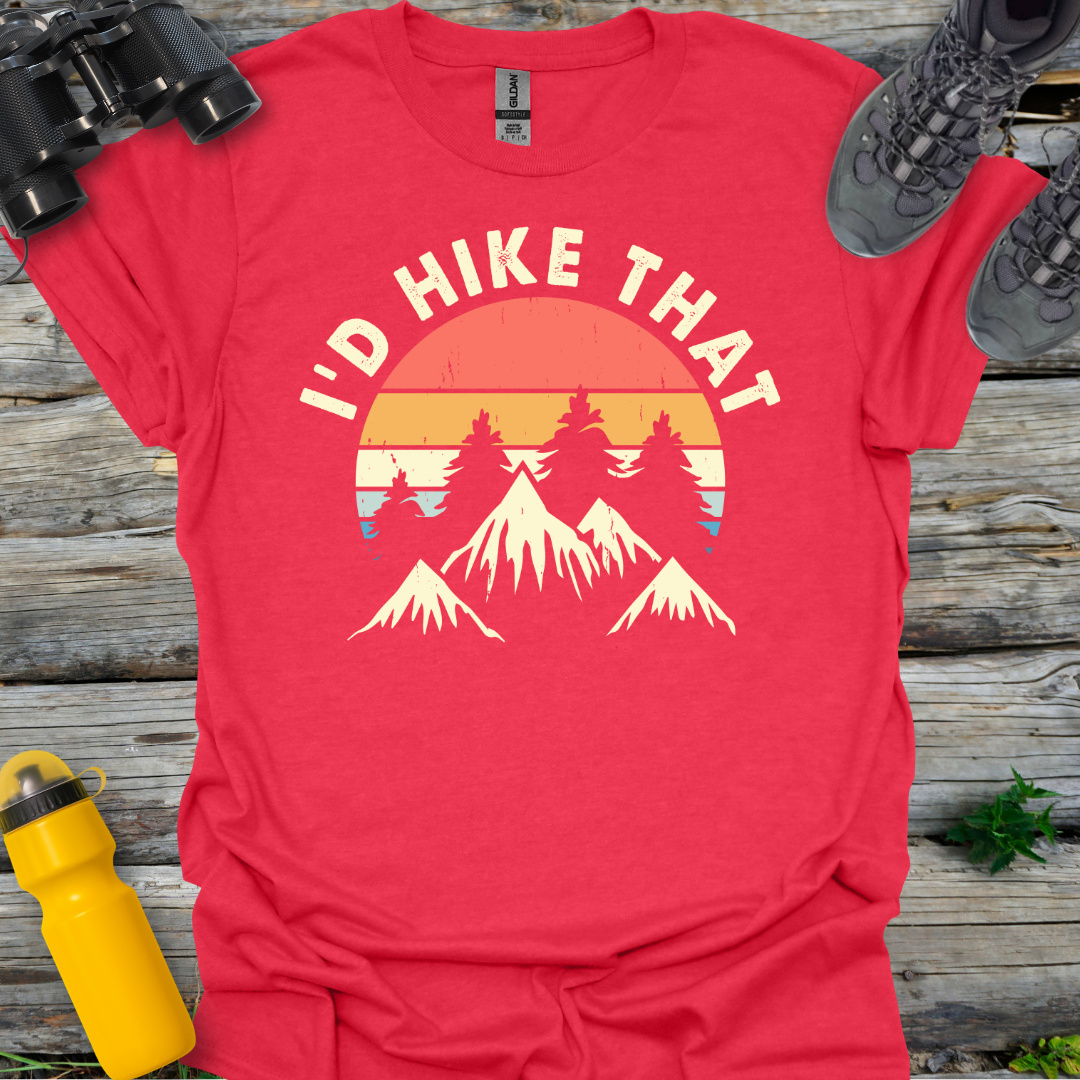 Circle I'd Hike That T-Shirt