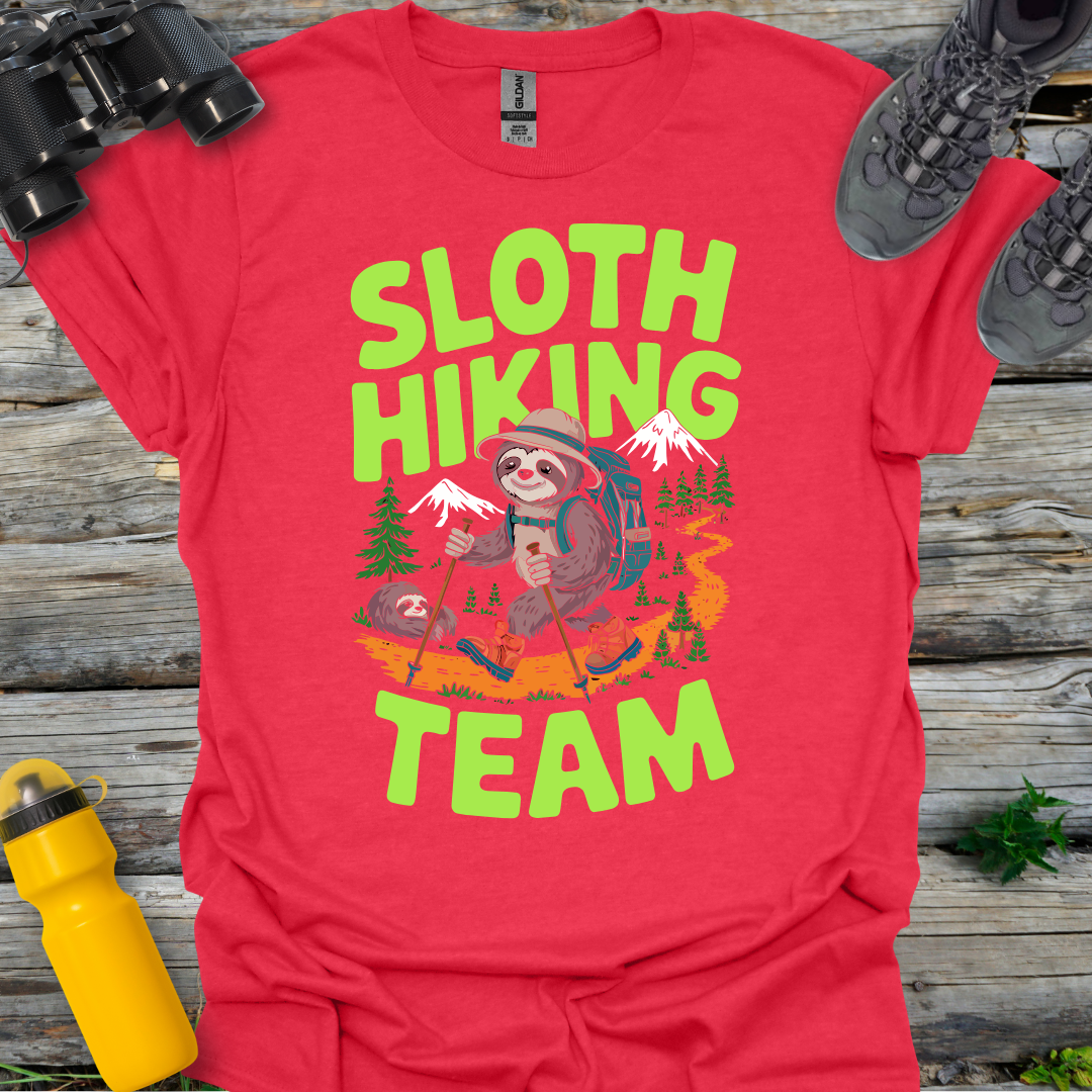 Sloth Hiking Team T-Shirt