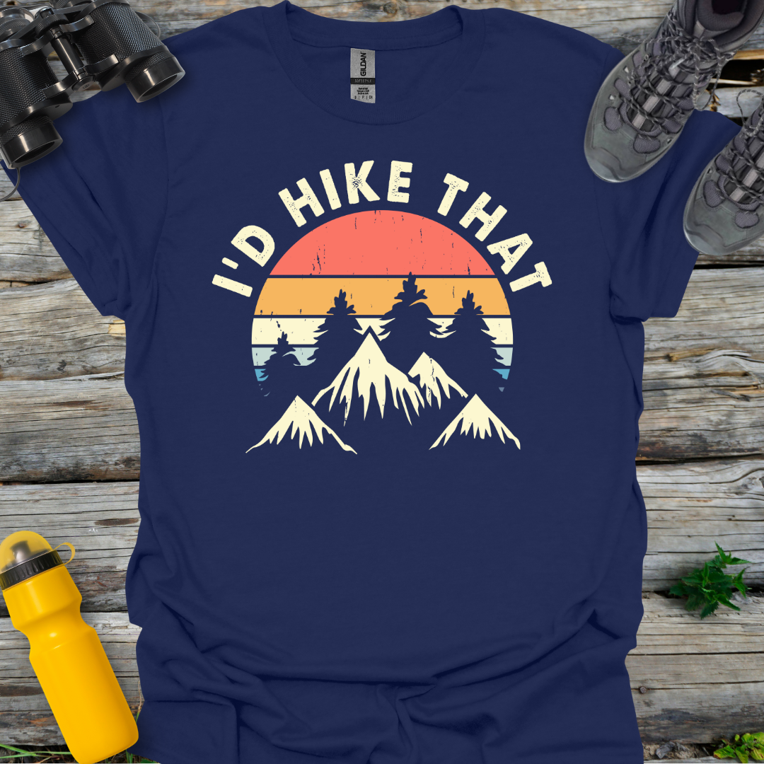 Circle I'd Hike That T-Shirt