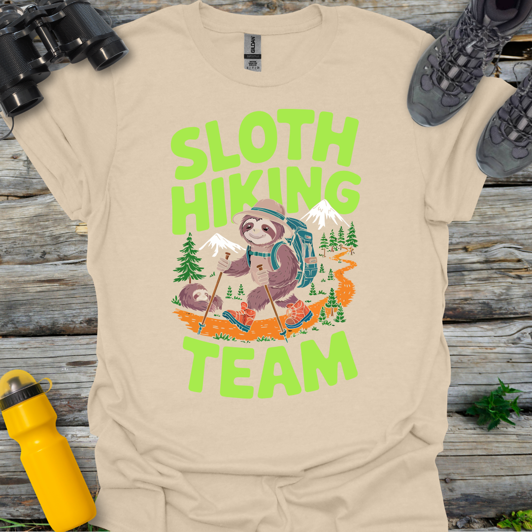 Sloth Hiking Team T-Shirt