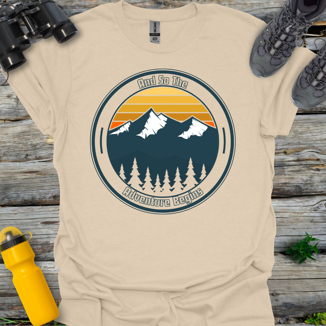 And so the Adventure Begins T-Shirt