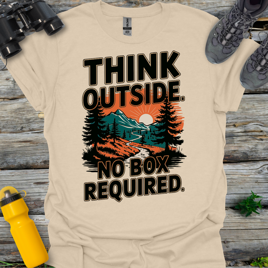 Think Outside. No Box Required T-Shirt