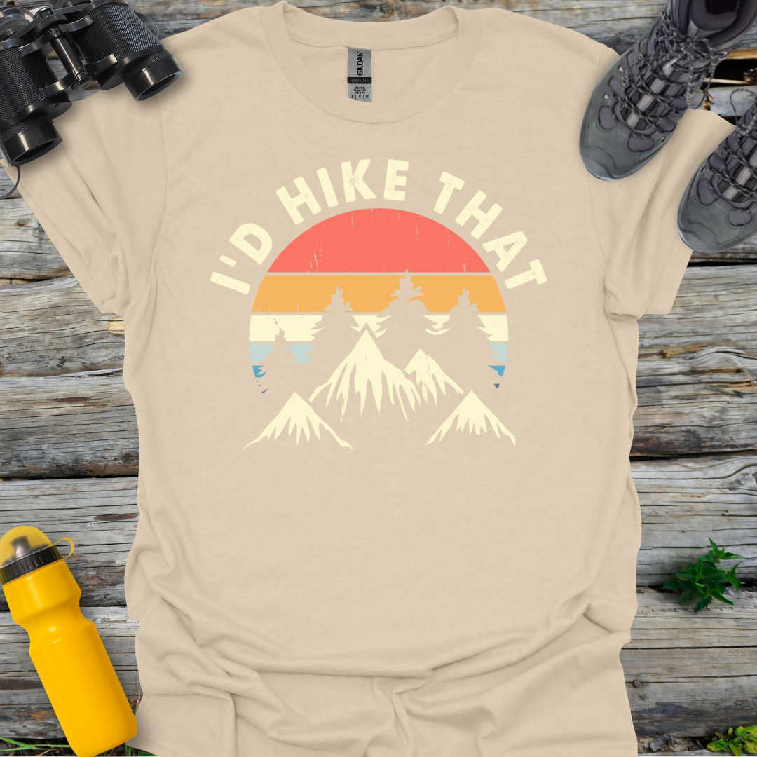 Circle I'd Hike That T-Shirt