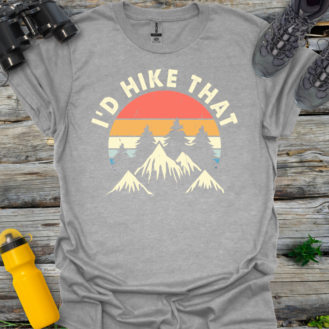 Circle I'd Hike That T-Shirt