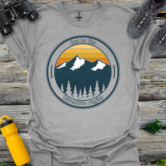 And so the Adventure Begins T-Shirt