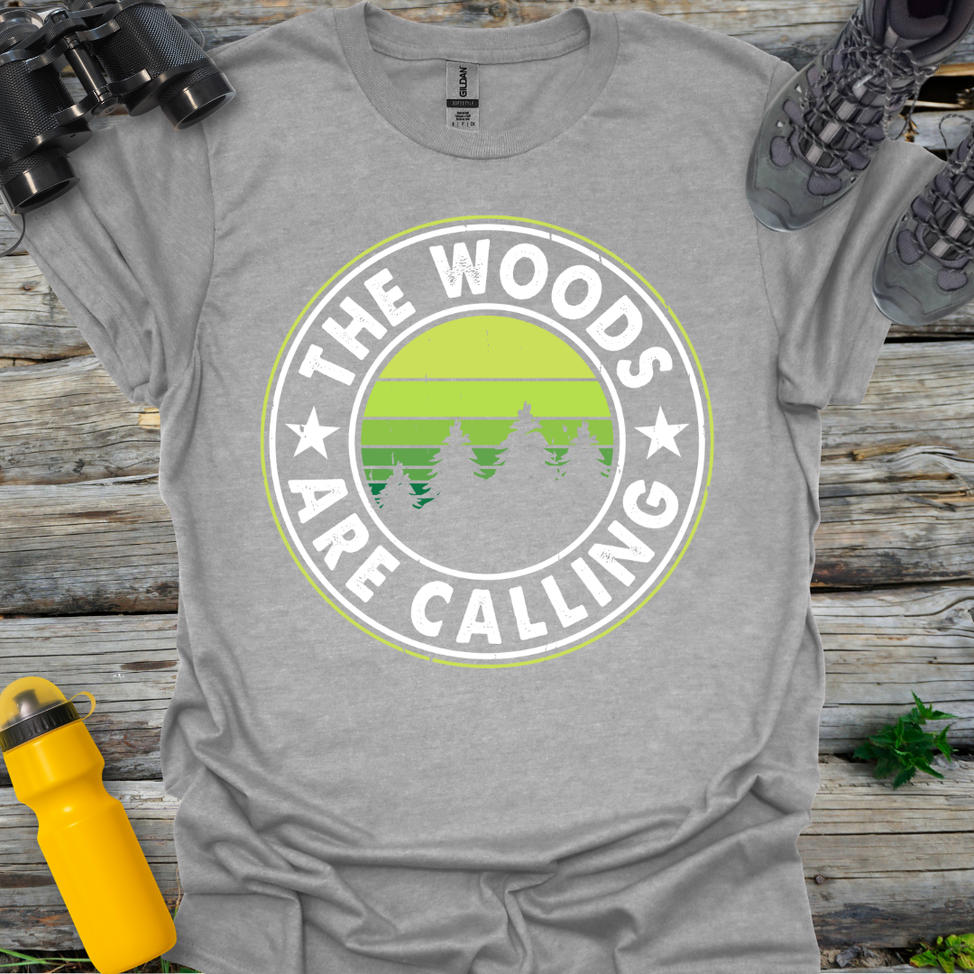 Circle The Woods are Calling T-Shirt